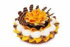 “ラスカル”ケーキが、カフェコムサ池袋東武店限定発売 - しっぽ&肉球のデコレーション付き