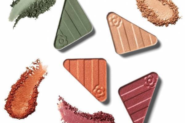 マリークヮント20年秋コスメ、テラコッタアイシャドウやパール入りレッドマスカラ