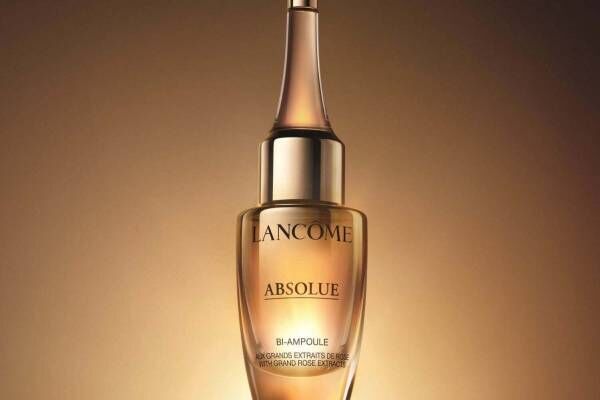 ランコム最高峰「アプソリュ」の“濃密”美容液、ローズエキスでたっぷり潤い＆生まれ変わった肌へ