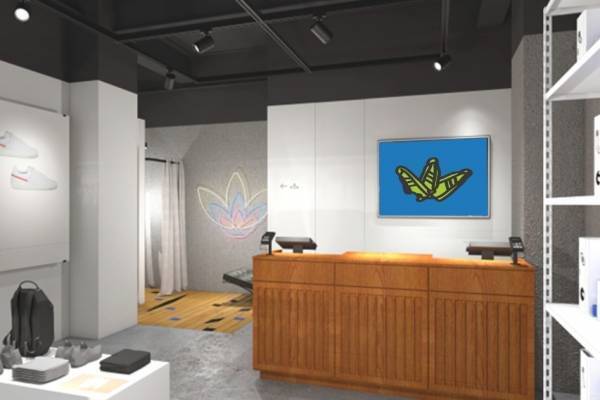 アディダス オリジナルス世界初の旗艦店が新宿に、NIGOや田名網敬一などアーティストとコラボ