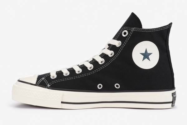 コンバース“59年”の「オールスター」復刻スニーカー、黒の帆布をアッパーキャンバスに