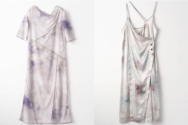 ミューラル“揺らめくキャンドルの灯”をプリントしたワンピース＆ブラウスなど