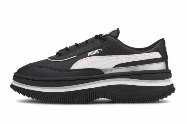 プーマの新作“厚底”ウィメンズスニーカー、レザーアッパー＆シルバーロゴを配して
