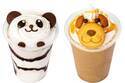 “犬やパンダ”主役のフローズンドリンク「アニマル・フラッペ」東京ソラマチで限定発売