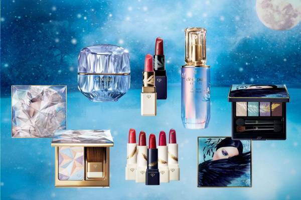 クレ・ド・ポー ボーテ20年クリスマスコスメ、“魔法にかけられた湖”イメージのアイカラー&リップ