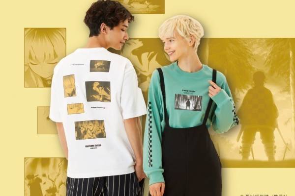 GU『鬼滅の刃』とコラボTシャツ、TVアニメ版の名シーンを再現 - “厄除の面”モバイルケースも