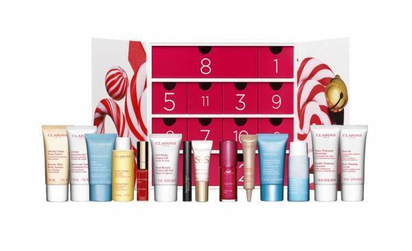 クラランス20年クリスマスコフレ第2弾、カラーメイクからスキンケアまで“豪華”アドベント カレンダー