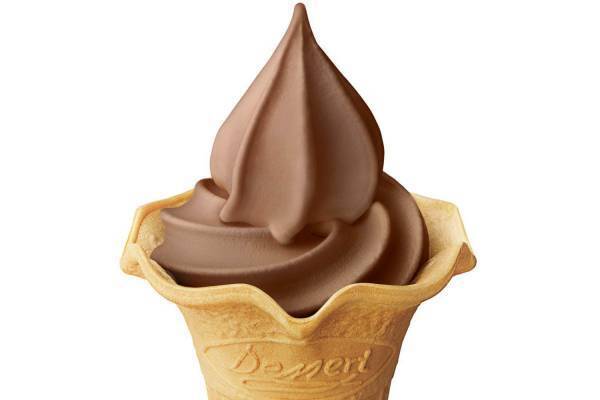 ミニストップ「初代ベルギーチョコソフト」2002年発売“初代”の味わいを復刻