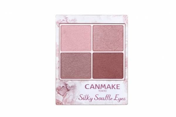 キャンメイク“透けツヤ”アイシャドウ「シルキースフレアイズ」に新色トパーズピンク