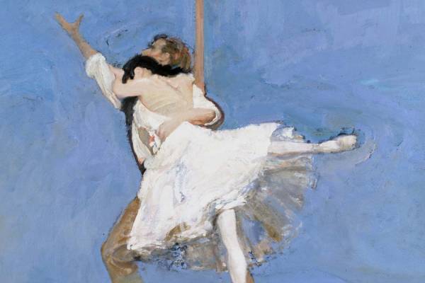 「ロバート・ハインデル展」代官山ヒルサイドフォーラムで、バレエを描いた“現代のドガ”の油彩画