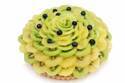 カフェコムサの“キウイたっぷり”フルーツケーキ、花束のようなアート感溢れる限定スイーツ