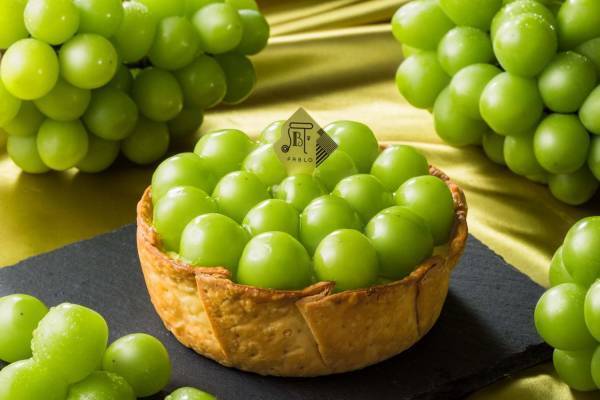 パブロ“大粒シャインマスカット”の限定チーズタルト、丸ごとマスカット×爽やかヨーグルトカスタード