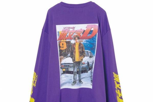ラフォーレ原宿×ヤングマガジン『頭文字D』『攻殻機動隊』『監獄学園』のTシャツやスウェットなど