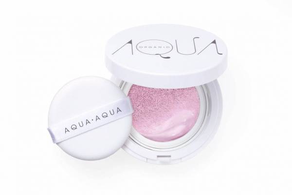 アクア・アクア20年秋冬コスメ、ツヤ肌演出クッションカラー下地＆しっかり発色ルージュ