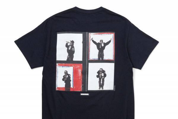 ネイバーフッド×イメージクラブリミテッド、ヒップホップグループ「N.W.A」の大胆フォトプリント