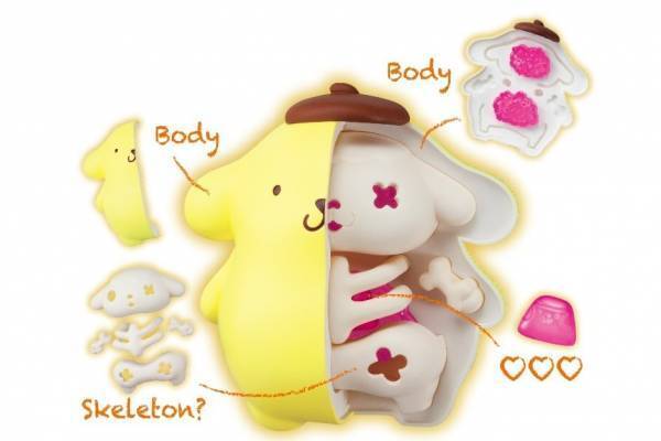 サンリオの人気キャラクターが“丸見えボディ”に？！シナモロールやクロミなど4種のフィギュア発売