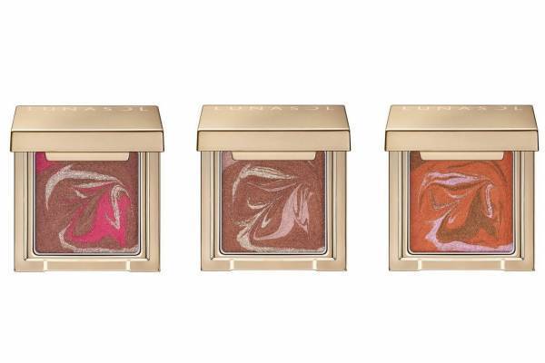 ルナソル20年冬コスメ“マーブル模様”リップ＆チーク、“ヴィンテージローズ”色アイシャドウも