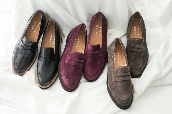 フレイ アイディー×リーガルのコラボローファー誕生、10周年記念した“10色”コートも