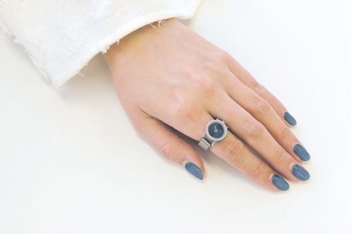 “指輪”になるミニウォッチ「リルサークル」ヒロブ ルミネ有楽町に、リング＆腕時計として使用可能