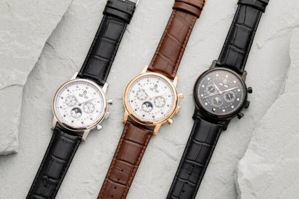 ロバー新作腕時計「ヘリテージ」コレクション、“世界遺産”にちなんだ名前付き大振りウォッチ