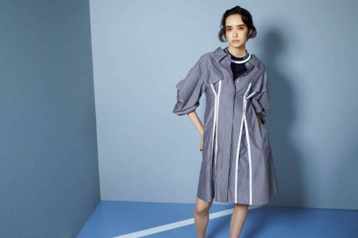 アディアム 大坂なおみのレースドレス シャツワンピ 折り紙風ドレープや着物風レイヤード 年9月7日 ウーマンエキサイト 2 2