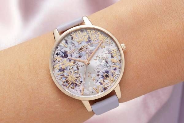 オリビア・バートンの新作腕時計、“オーロラと夜空”＆グリッターきらめくロリポップ着想ダイアル