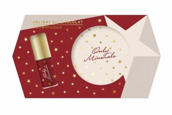 オンリーミネラルのクリスマスコフレ2020、“ショコラ色”リップ美容液＆クッションファンデ