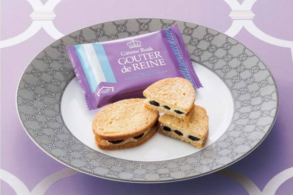 ガトーフェスタ ハラダの「グーテ・デ・レーヌ」全国販売へ、レーズンクリームを薄いガトーラスクでサンド