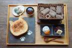 「京都ねこねこ」のねこ型食パンを“七輪”でトーストできる朝食メニュー、みたらし団子もセットに