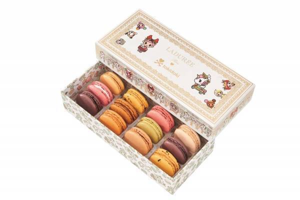 ラデュレ×「トキドキ」の限定マカロンボックス、パティスリーモチーフの“ポップ”なキャラクター