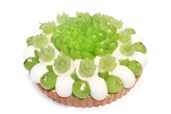カフェコムサ「ぶどうの日」各店限定ケーキ、シャインマスカット×パンナコッタや巨峰のレアチーズケーキ