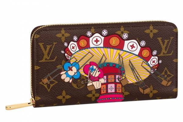 ルイ・ヴィトン“遊園地”で遊ぶ「ヴィヴィエンヌ」新作グッズ、観覧車＆ゴーカート柄の財布