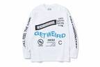 ネイバーフッド×アンチソーシャルソーシャルクラブ、“GET WEIRD”ロゴを配した原宿限定Tシャツ