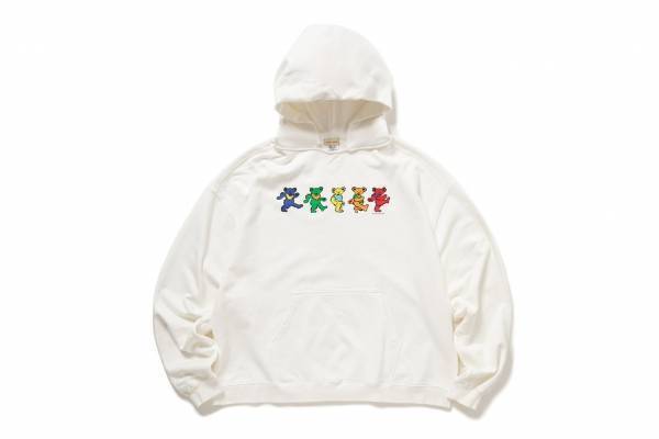 YSTRDY'S TMRRW×グレイトフルデッドのコラボパーカー“クマ”やアートワークの大胆プリント