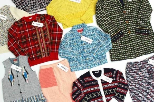 コーヘンのアーカイブニットをパスザバトンで販売、ポップな“1点もの”トップス＆ジャケットなど