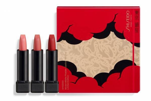 SHISEIDO20年クリスマスコフレ・コスメ、舘鼻則孝コラボのミニリップキットやマルチペンシル