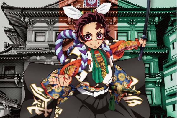 『鬼滅の刃』×歌舞伎のコラボ企画展が京都南座で、炭治郎や禰豆子らの歌舞伎衣装イラスト展示など