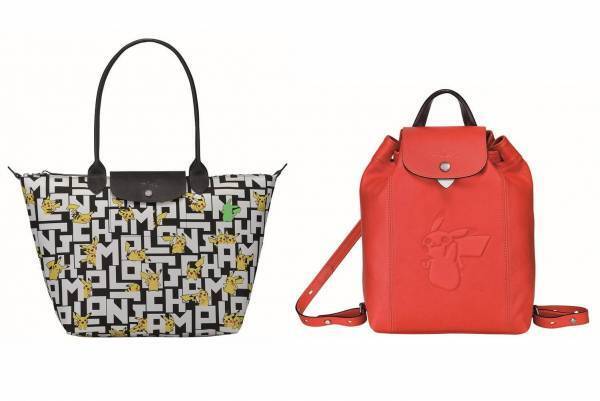 ロンシャン x ポケモン、ピカチュウモチーフの初コラボバッグ-Pokémon GO内に無料アイテムも