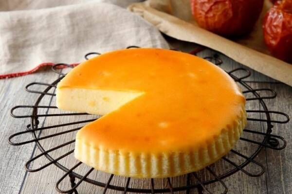 チーズガーデン秋冬限定「御用邸あっぷるチーズケーキ」たっぷりりんご果肉×濃厚チーズ