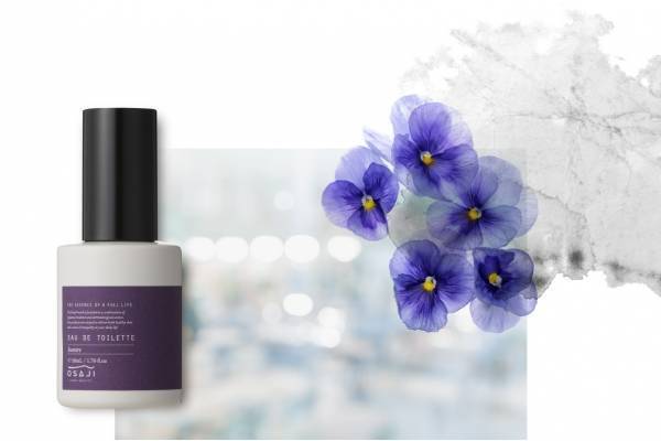 オサジ初のフレグランス - “藤やスミレ”など日本由来の花の香りで、記憶や情景を表現