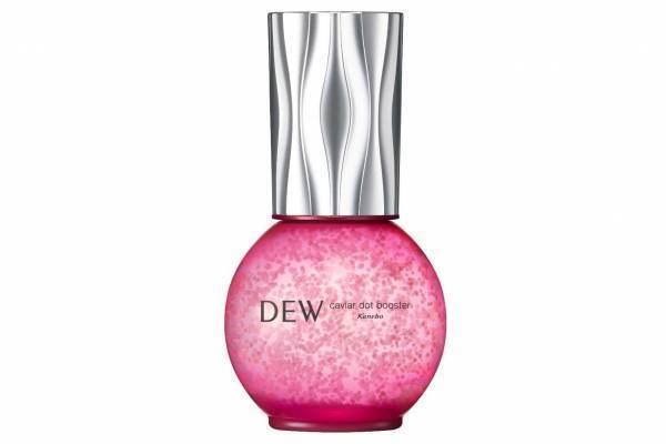 ＤＥＷ“ピンクの粒が浮遊する”新導入美容液「キャビアドットブースター」質感が変化してハリ密肌に