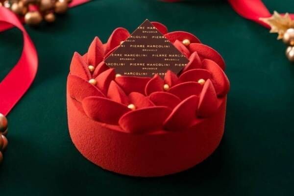 ピエール マルコリーニのクリスマス 真っ赤なビターチョコケーキ オレンジを合わせて 年10月2日 ウーマンエキサイト 1 2