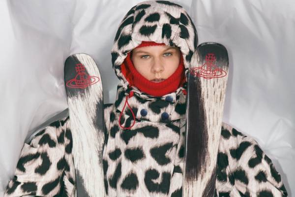 ヴィヴィアン・ウエストウッド レッドレーベル×ナンガ、レオパード柄の高機能ダウンジャケット発売