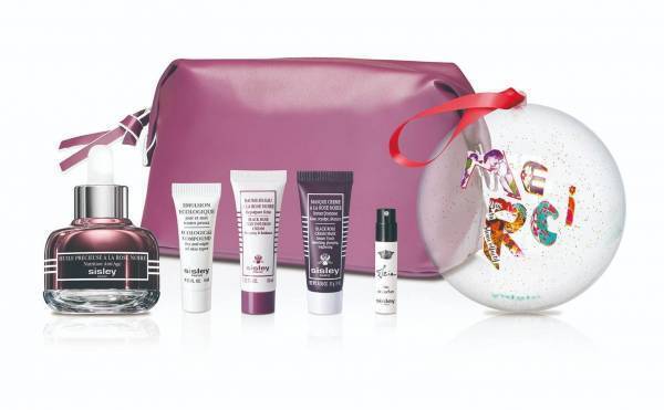 シスレー2020年クリスマスコフレ＆コスメ、美容オイル現品入り“クリスマスボール付き”キット