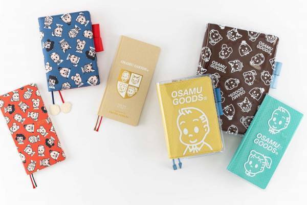 原田治のオサムグッズ×「ほぼ日手帳2021」全国ロフトで、キャラクタープリントの手帳や透明カバー