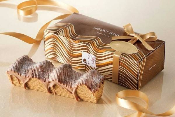 ねんりん家“栗づくし”バームクーヘン「モンブラン・デコレ」マロン風味ショコラをたっぷりかけて