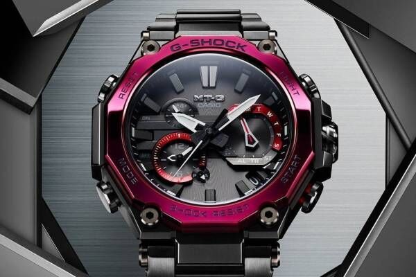 G-SHOCK「MT-G」シリーズの新作腕時計、新たな耐衝撃構造で美しい“メタル感”を演出