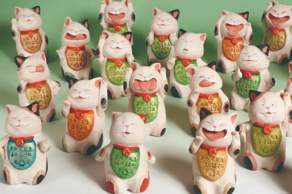 “猫アート”を楽しむイベント「千の福ねこアート展 at 百段階段」ホテル雅叙園東京で開催