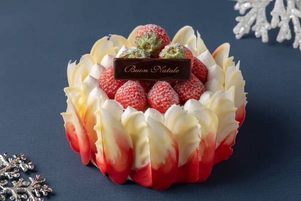 グランド ハイアット 東京のクリスマス2020、“飴細工のオーナメント”を飾った2段ケーキなど