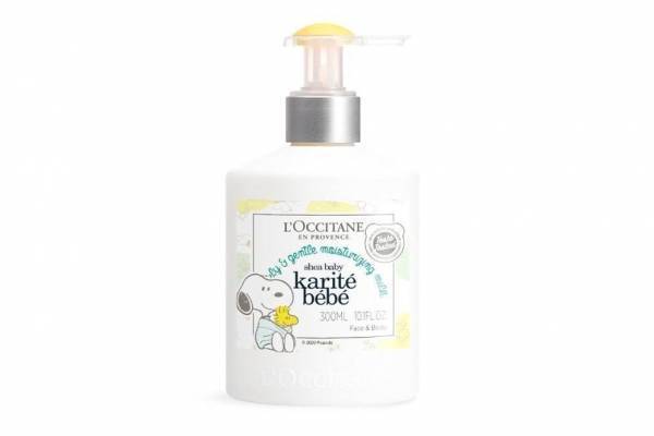 ロクシタン「スヌーピー ベイビー」限定ボディケア、スヌーピー限定デザインの「シアバター」も